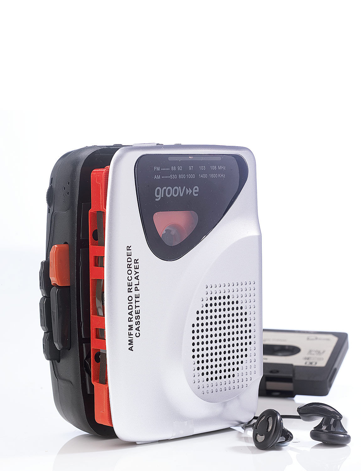 Groove Personal Cassette Player And Recorder With Radio ...