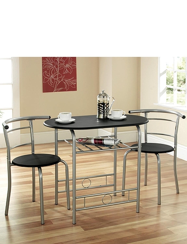 Space Saving Compact Dining Set 