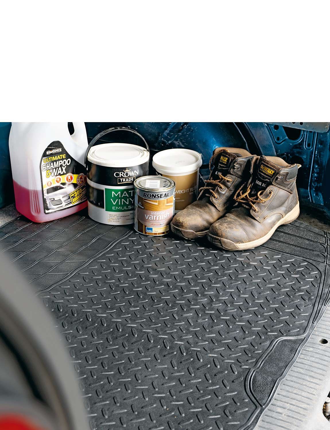 Universal Heavy Duty Car Boot Mat Chums