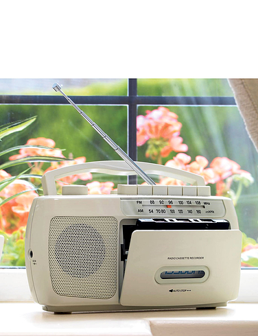 Mono Radio Cassette Player 