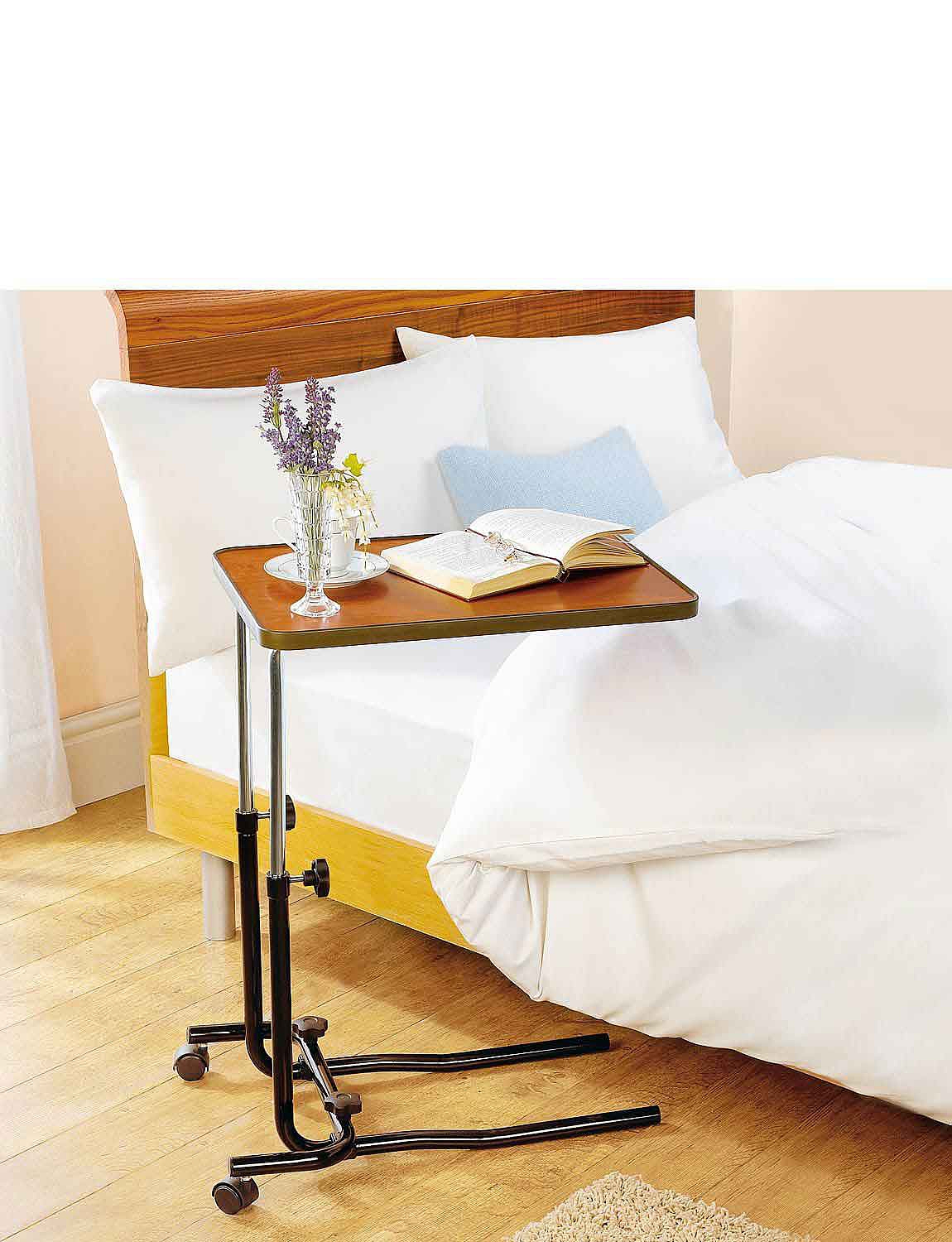 Over Chair/Bed Table With Castors Chums