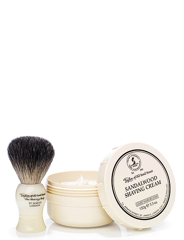 Taylor Of Old Bond Street Sandalwood Shaving Set