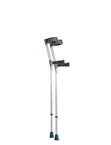 Extra Long Feather Light Double Adjustable Crutches