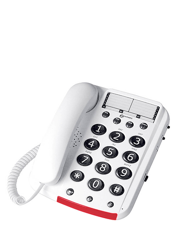 Big Button Corded Telephone