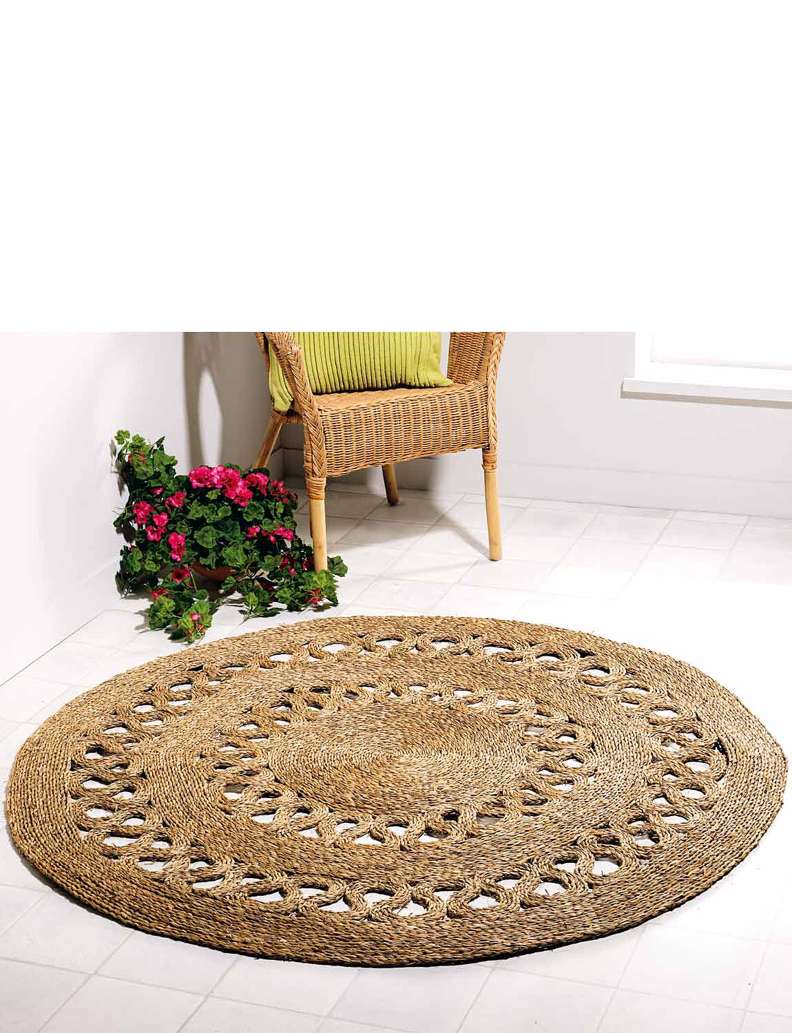Seagrass Mats Circular Chums