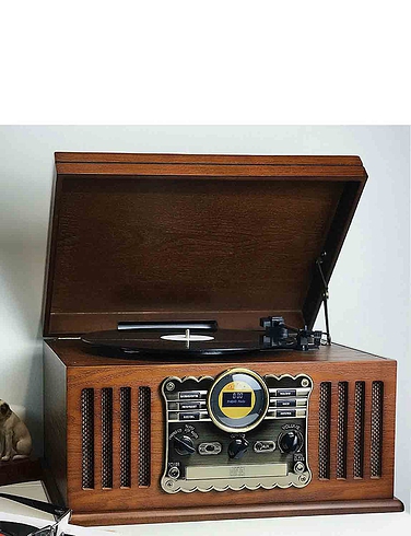 Steepletone Nostalgic Music Centre with DAB Radio
