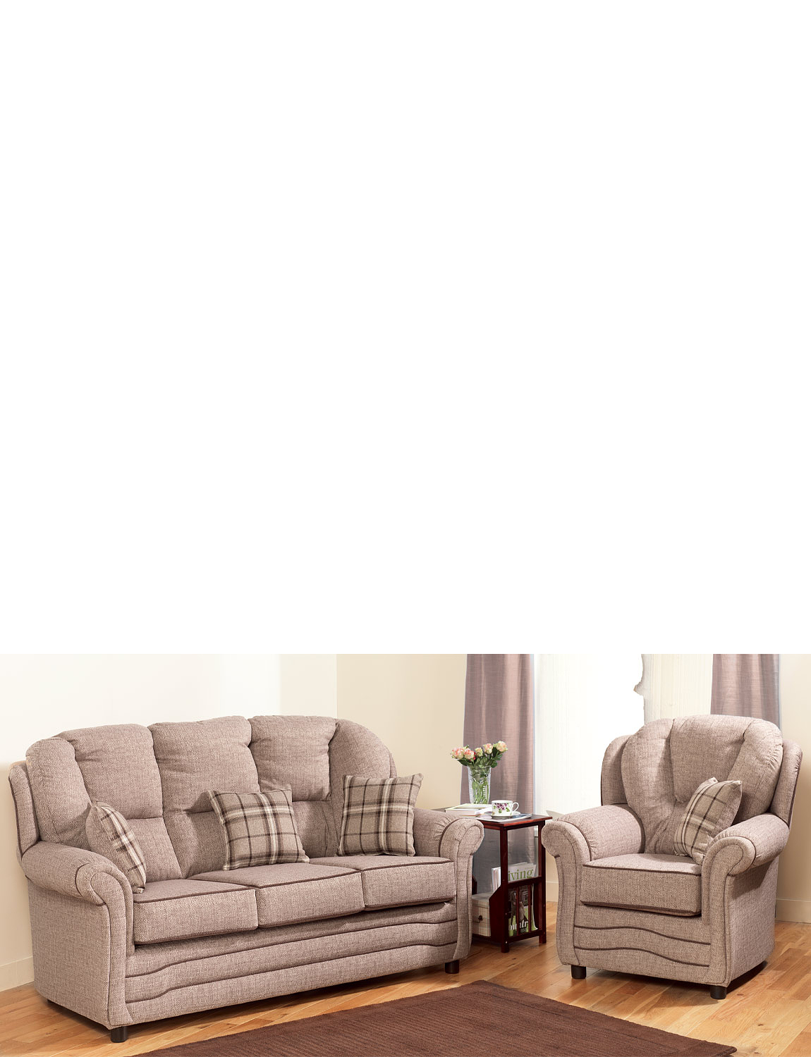 Chadderton Three Seater Settee And 2 Chairs Chums