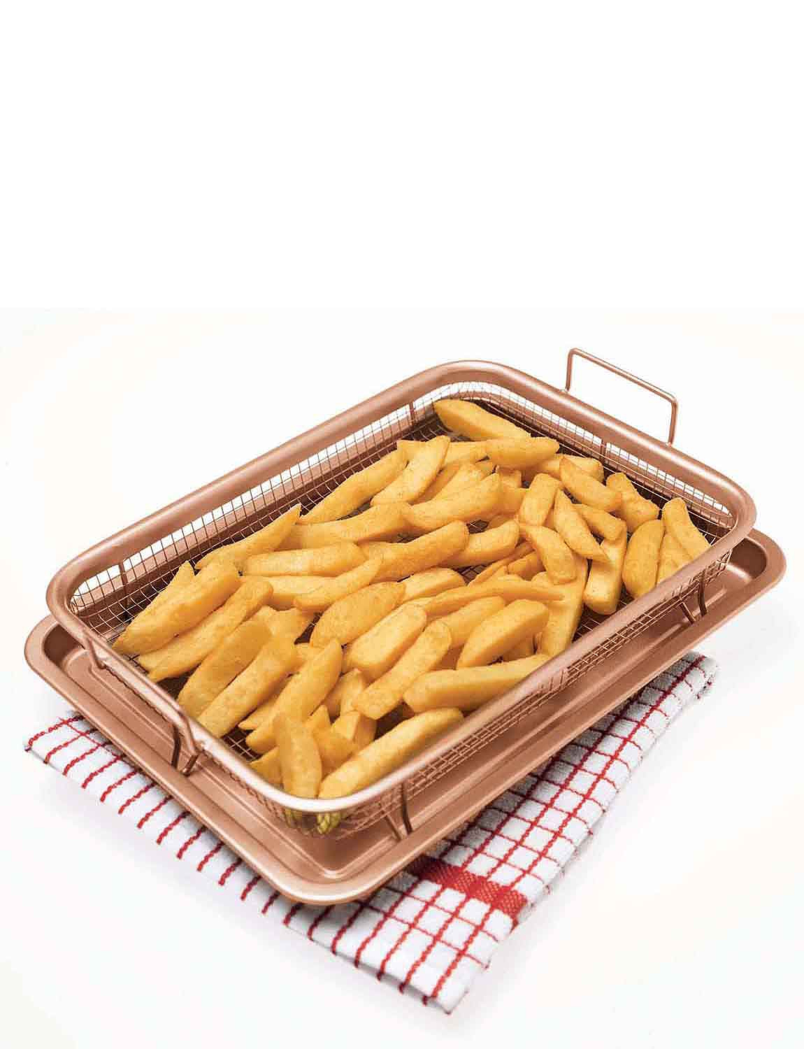 Copper Crisping Tray Chums