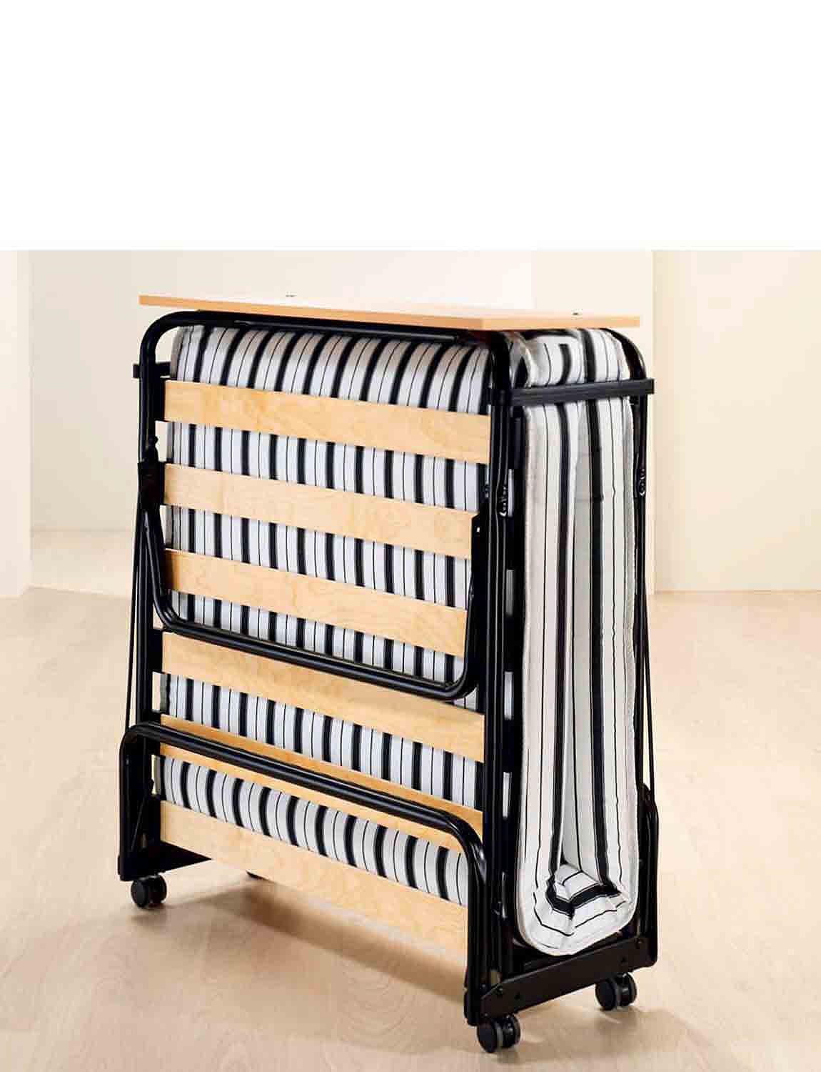 Single Folding Bed With Memory Foam Mattress | Chums