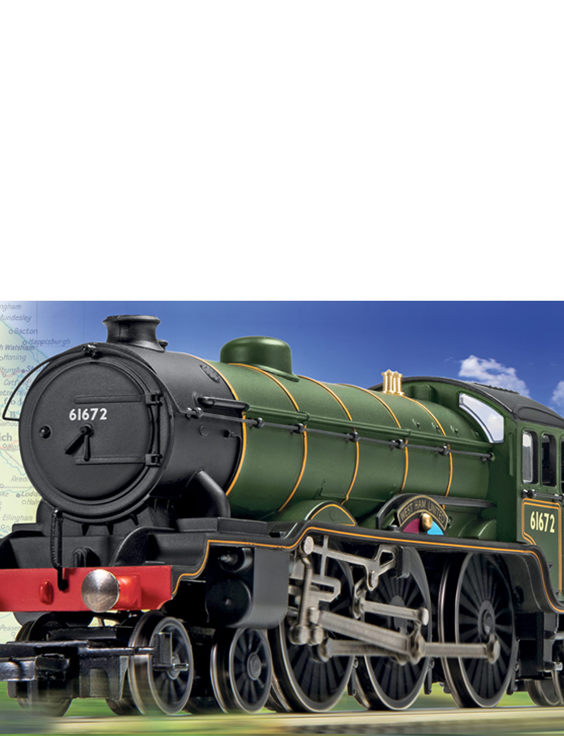 Hornby East Coast Express Train Set Chums