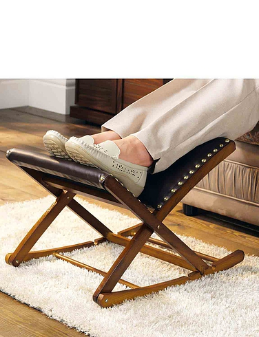 Footrest Adjustable Fold-A-Way Tapestry