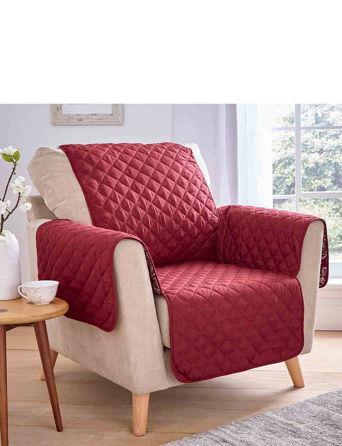 Reversible Quilted Chair Protector Chums