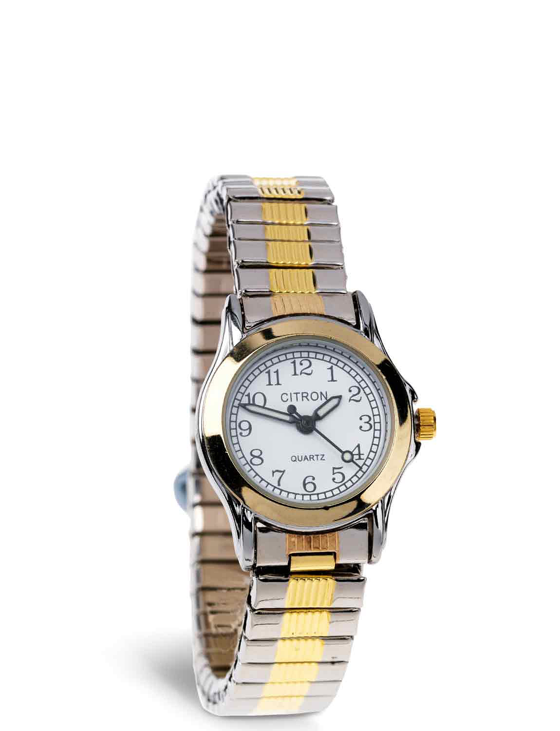 Ladies Citron Two Tone Expander Watch Chums
