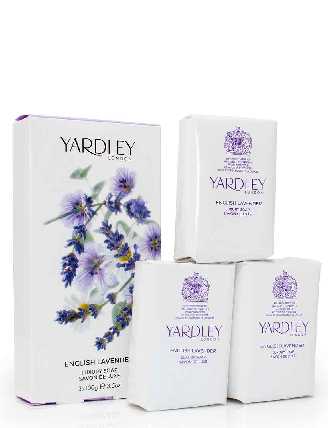 Yardley English Lavender Soap 3 X 100G Chums