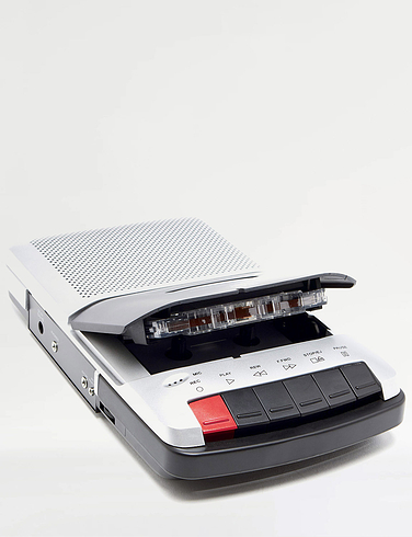 GPO Portable Cassette Recorder and Microphone