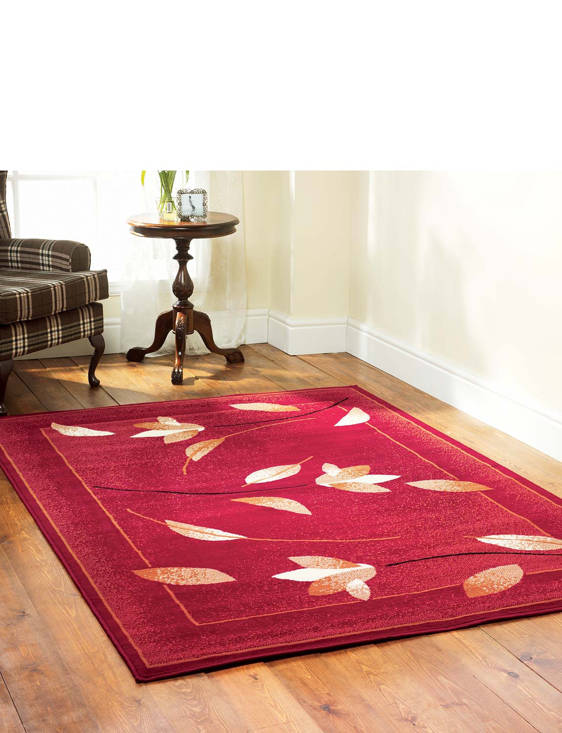 Leaves Rug 160X230 Chums