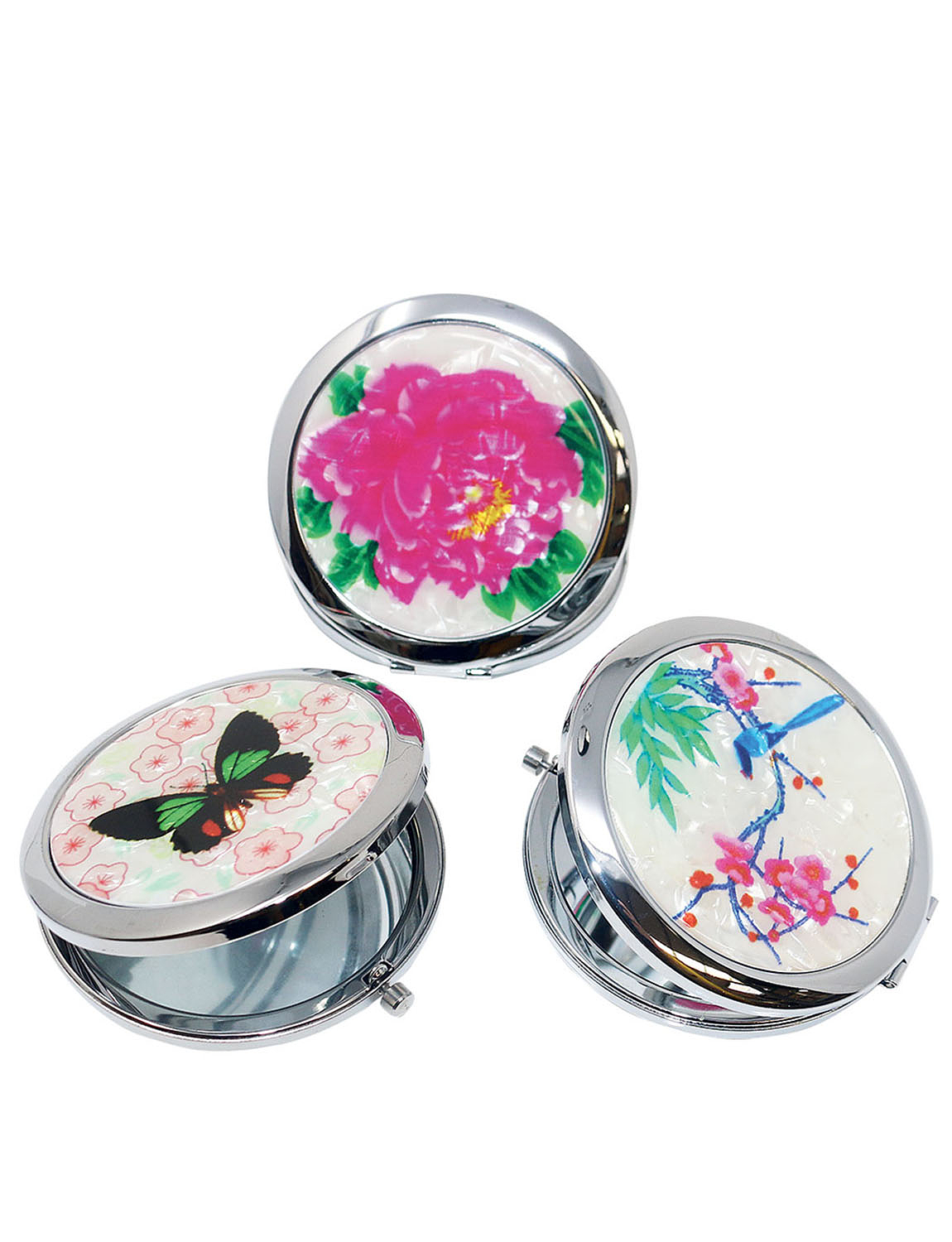 Set Of 3 Compact Mirrors Chums