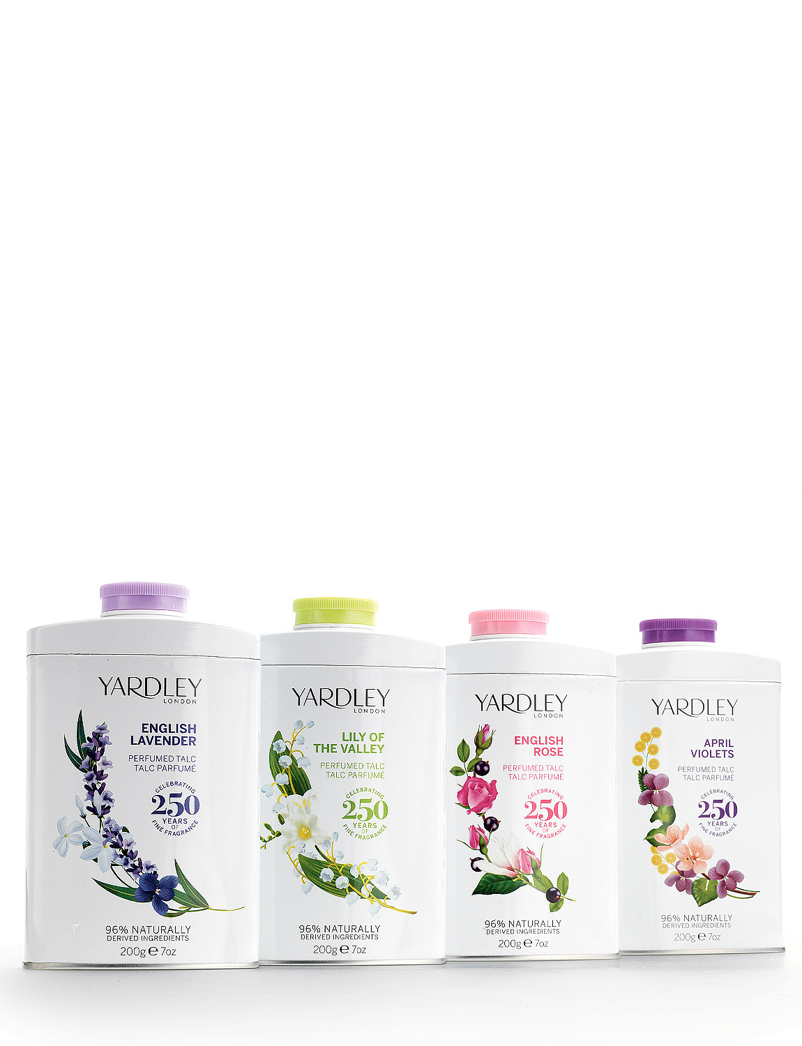 Yardley Talcum Powder Selection Chums