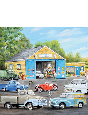Motoring Memories 4 x 500 Piece Jigsaw Box Set