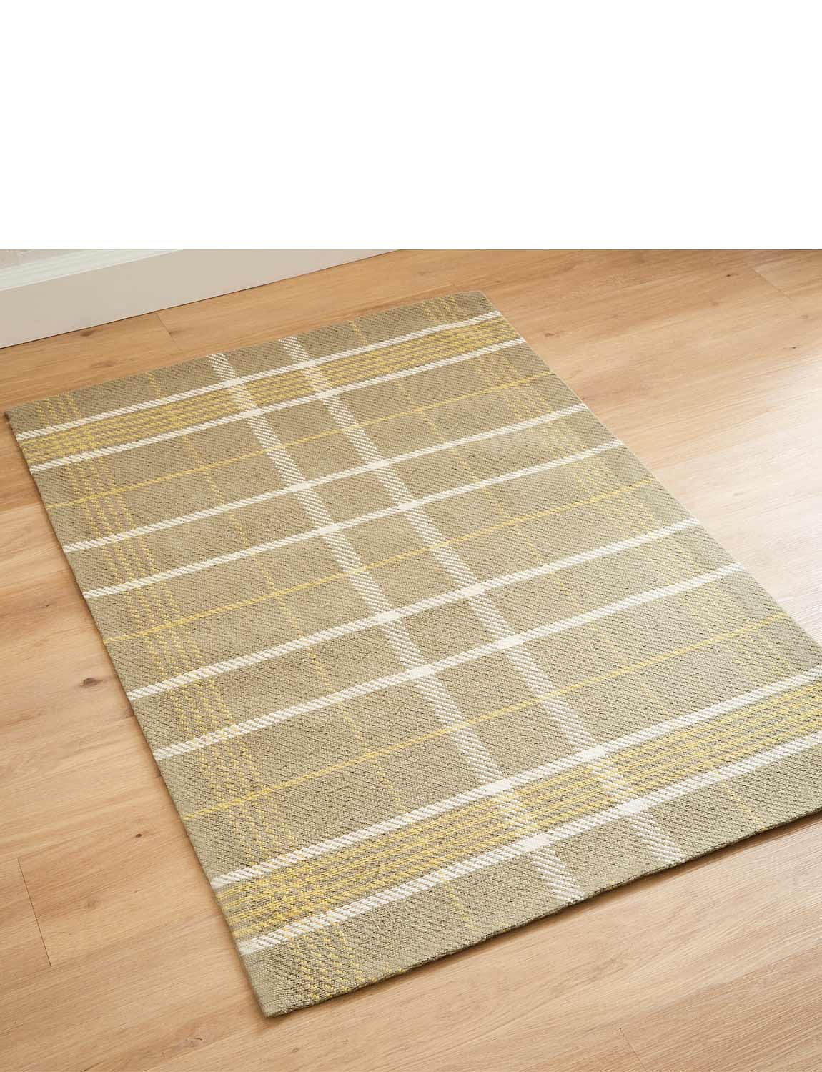 Pure Wool Tartan Rug 160X230 Chums