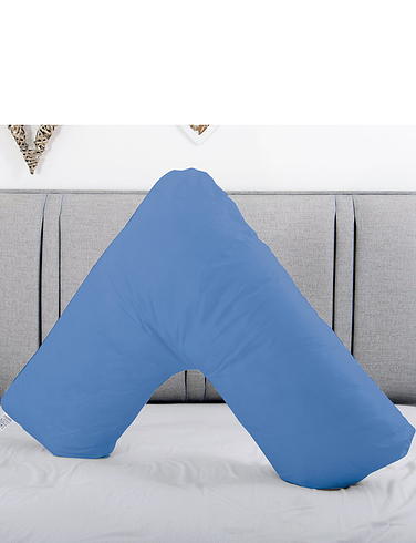 M R S A Resistant Wipe Clean V Shaped Support Pillow