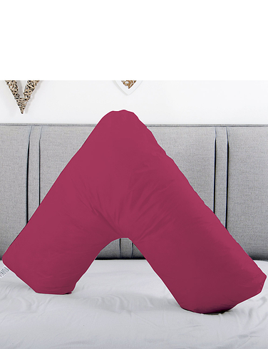 M R S A Resistant Wipe Clean V Shaped Support Pillow