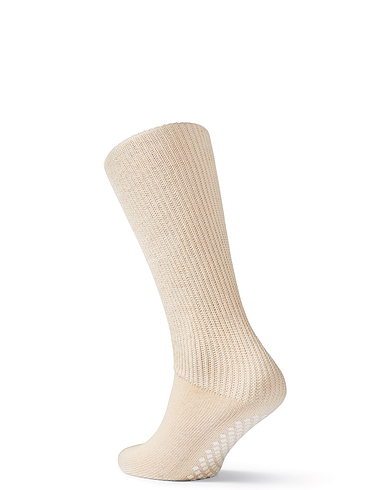 Soft Top Diabetic Socks - Beige