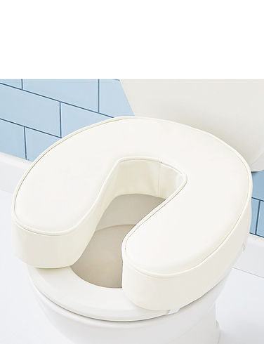 Padded Raised Toilet Seat