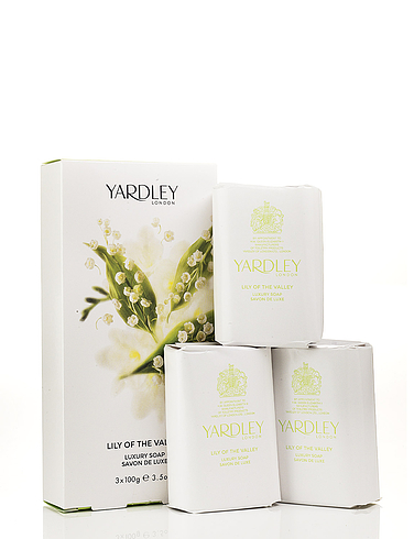 Yardley Lily of the Valley Soap Set