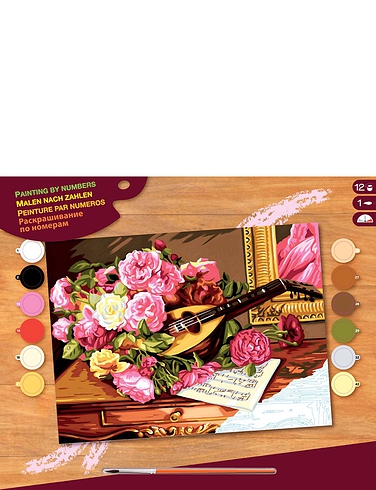 Romantic Bouquet Paint by Numbers Kit