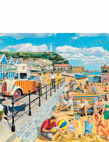 Away Days 6 x 500 Piece Jigsaw Puzzles