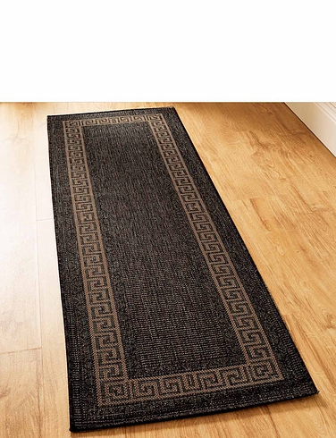 Greek Key Flatweave Rug