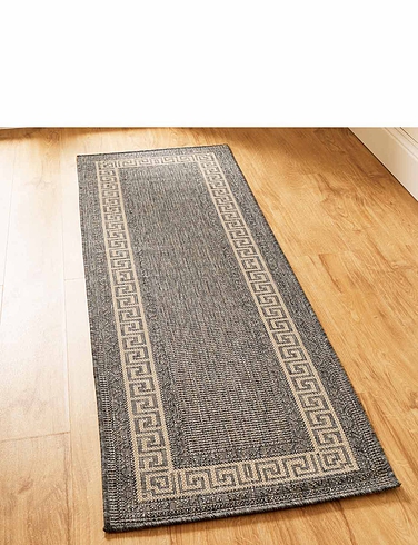 Greek Key Flatweave Rug