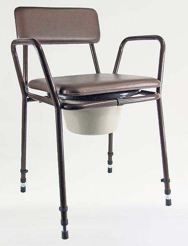 Adjustable Lightweight Commode Chair