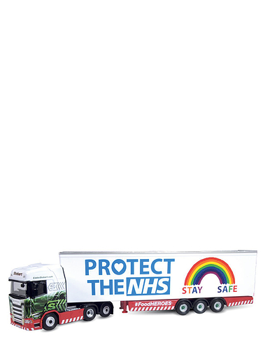NHS Stobart Lorry