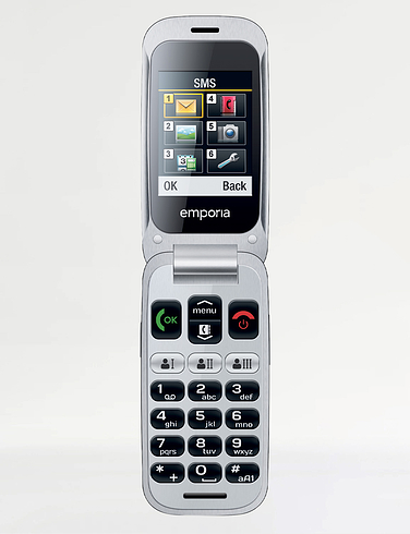 Commitment Free Big Button Clamshell Mobile Phone