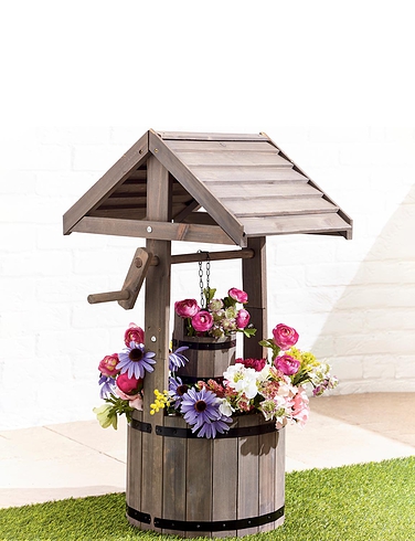 Wooden Wishing Well