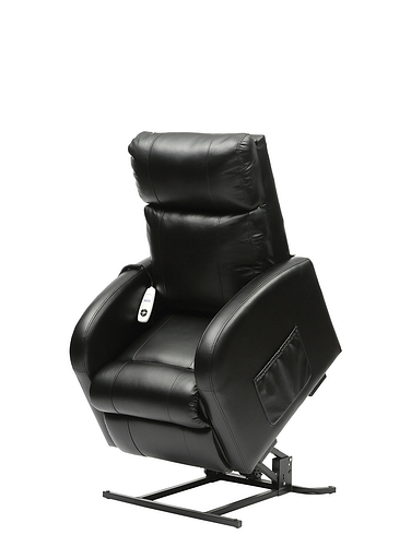 Daresbury Electric Rise and Recliner Faux Leather Chair