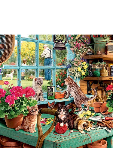 Cat Cave 1000pc Jigsaw