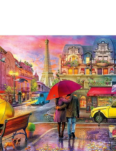 One Rainy Night In Paris 1000pc Jigsaw