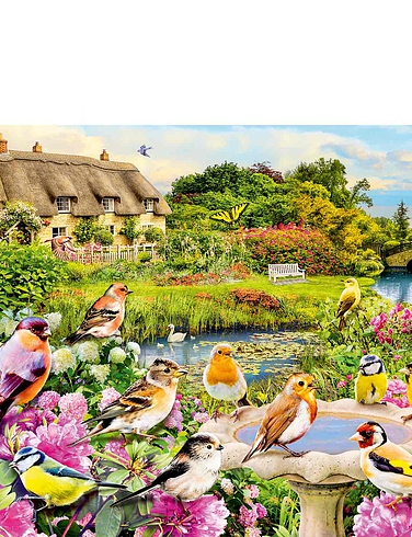 Gibsons Birdsong By The Stream 1000pc Jigsaw