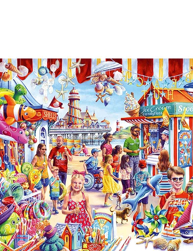 Gibsons Seaside Souvenirs 1000pc Jigsaw