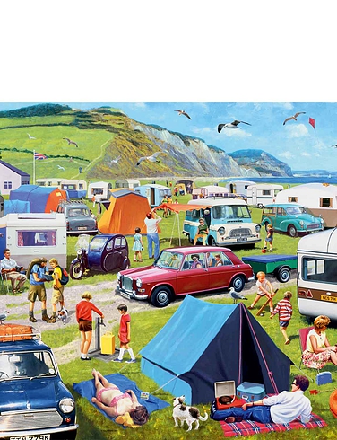 Ravensburger Camping and Caravanning 1000pc Jigsaw