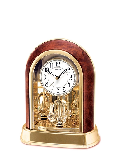 Rhythm Contemporary Mantel Clock