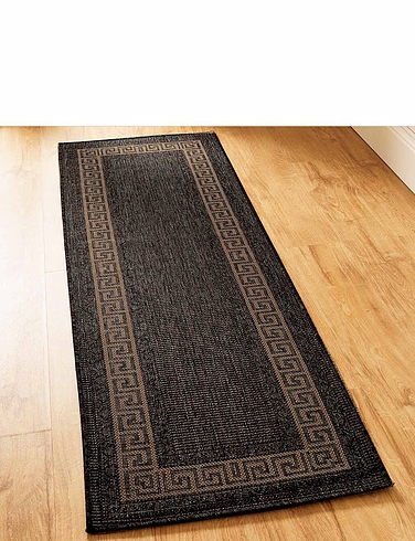Greek Key Flatweave Large Rug