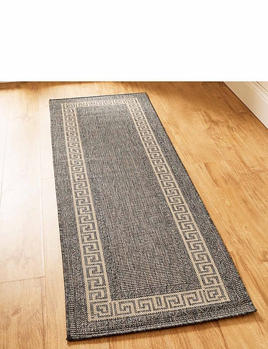 Greek Key Flatweave Large Rug