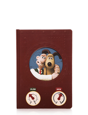 Wallace and Gromit Inventors A5 Notebook