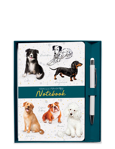Dogs Notebook and Pen Set