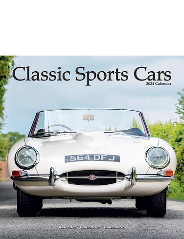 Classic Sports Cars 2024 Luxury Calendar