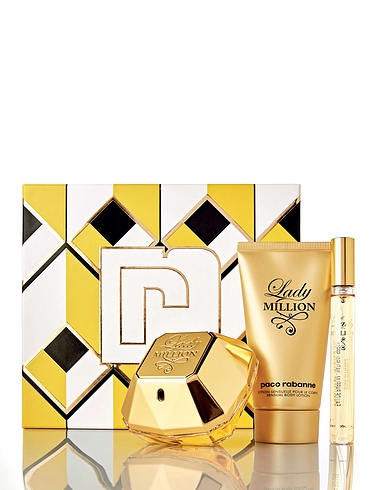 Paco Rabanne Lady Million 3 Piece Gift Set